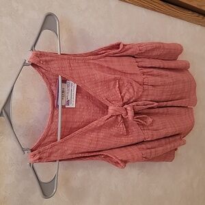 Burnt Orange Dressy Top